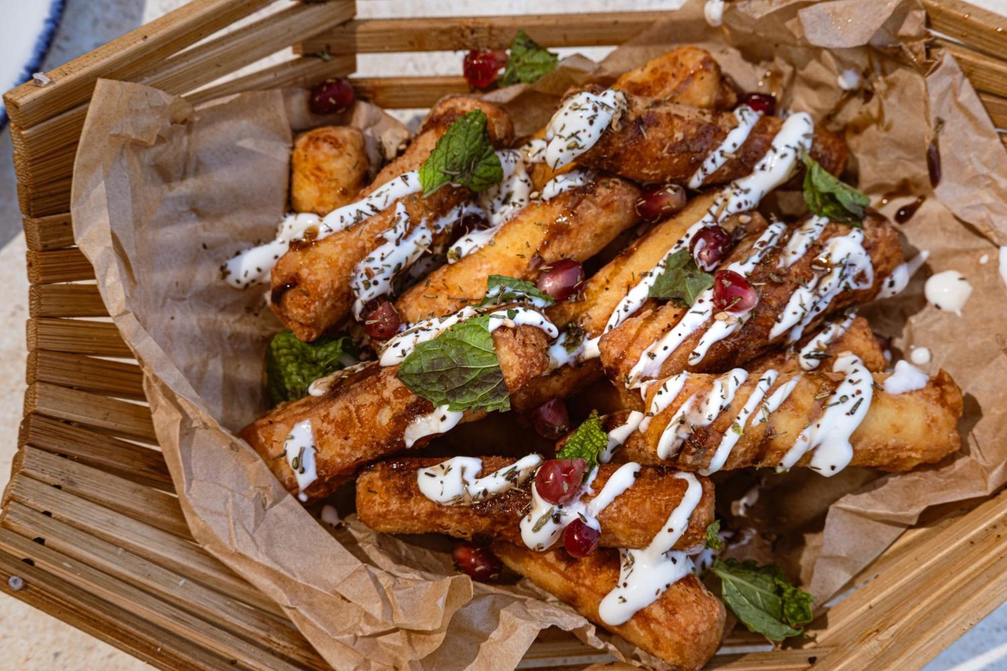 Corinthia Palace Malta Attard Exterior photo Eggplant fries